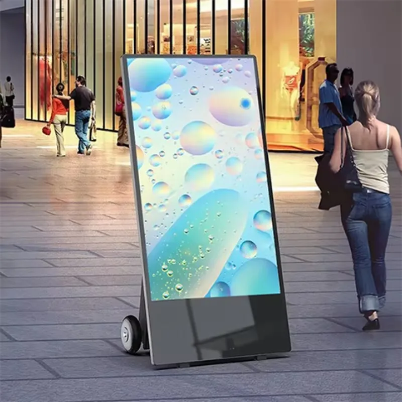 Outdoor waterproof LCD advertising display portable digital poster video and photo player