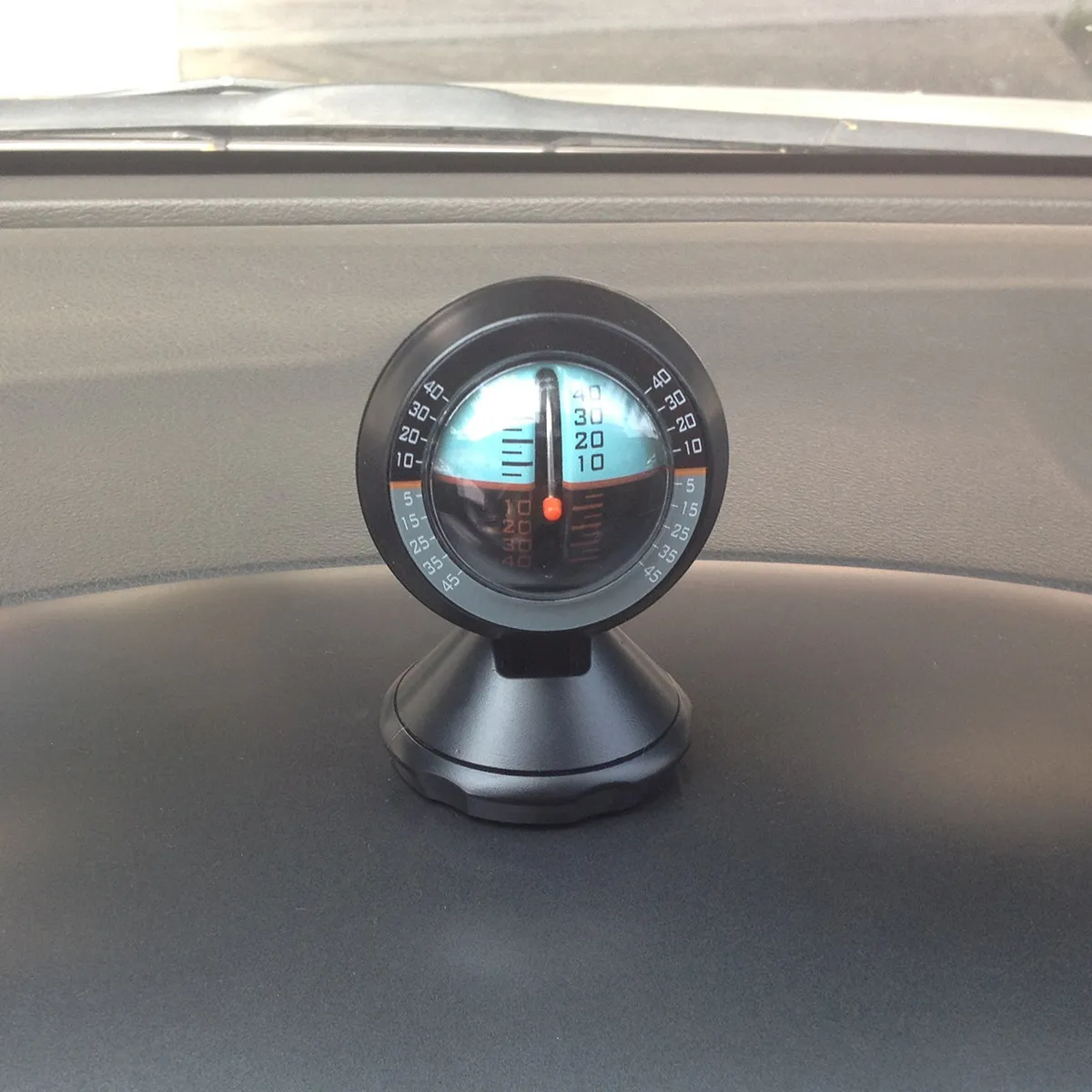 Car Level Indicator Inclinometer Tilt Gauge for Vehicle Inclination Measurement Road Condition Monitoring Driving Safety Tool