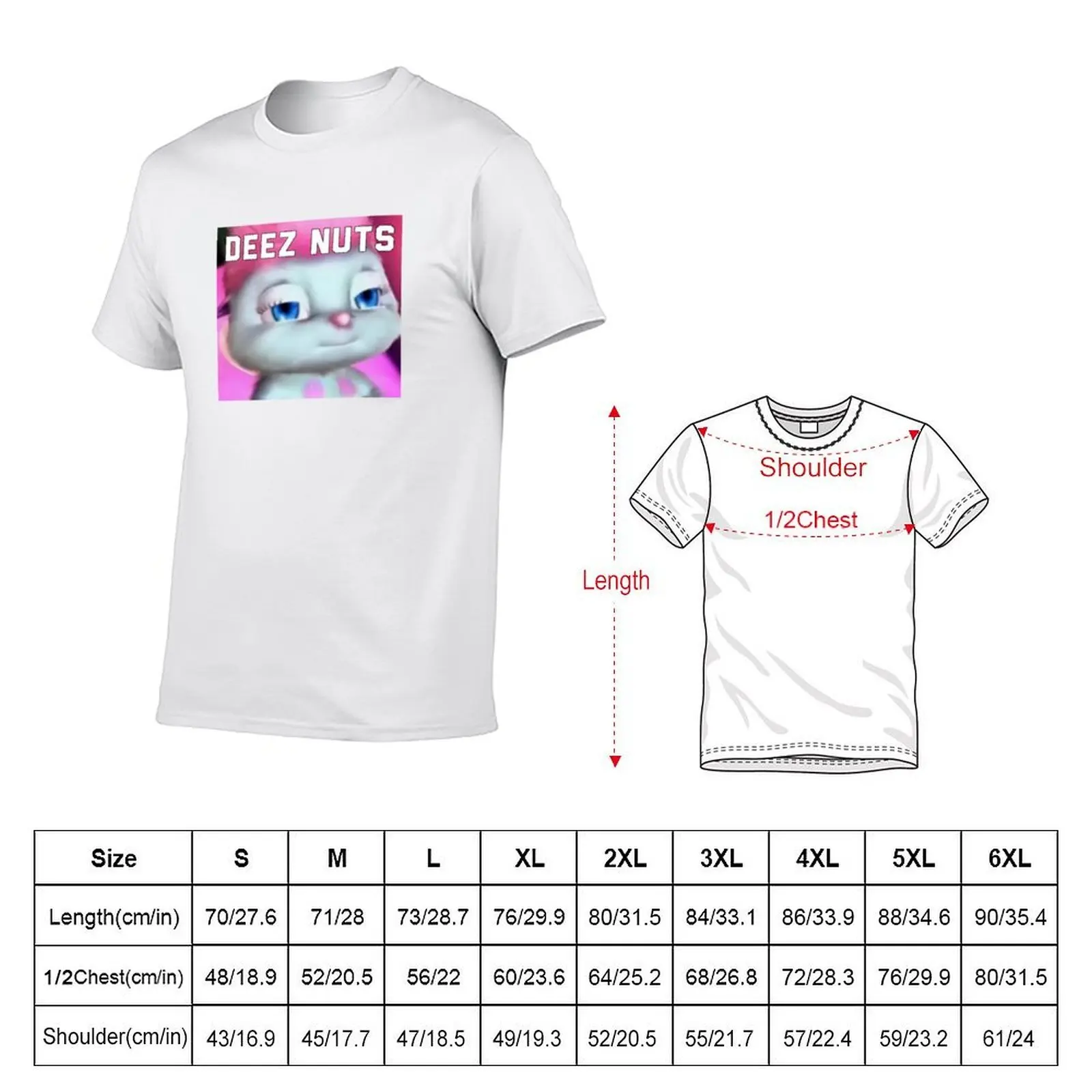 Bibble Deez Nuts T-Shirt quick drying customs Men's cotton t-shirt