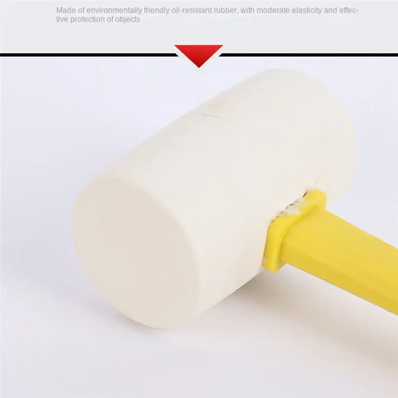AEE4-Rubber Hammer Floor Tile Home Decoration Hammer Leather Hammer Installation Hammer Multi-Function Rubber Hammer