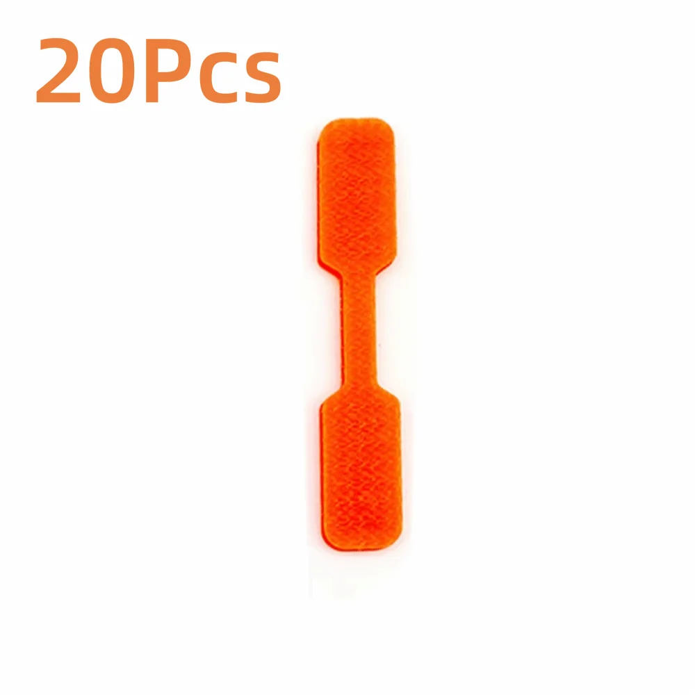 

20Pcs Pcs Nylon Cable Labels Writable Function Waterproof Wire Labels Self Adhesive Durable Cable Management Cord Management