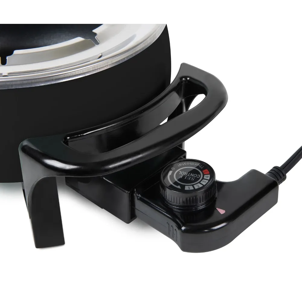 Fondue elétrico preto, Nostalgia, Taça 12