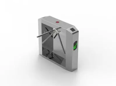 Outdoor Entrance Counter Fingerprint Rfid Card Barcode Reader Esd Qr Code Reader Tripod Turnstile