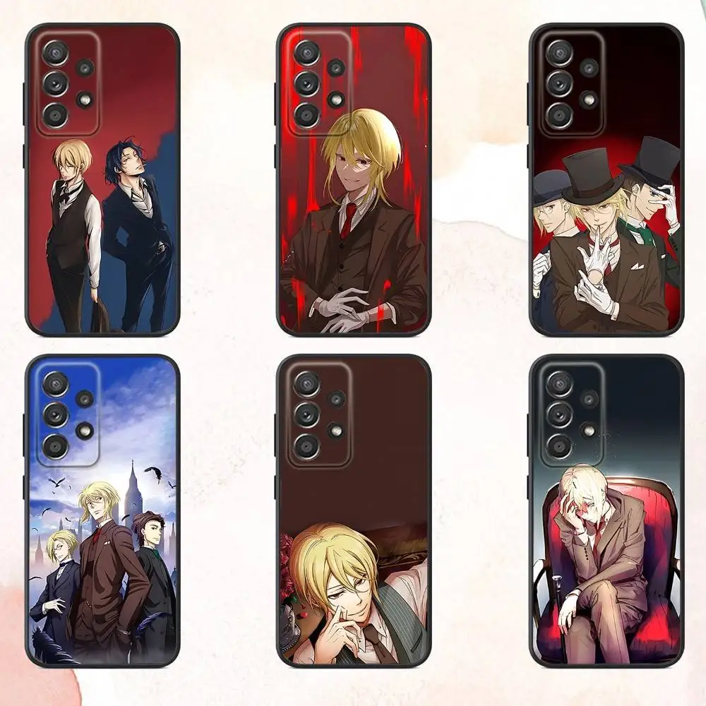 

M-Moriarty The William Phone Case For Samsung S25,S24,S21,S22,S23,S30,Ultra,S20,Plus,Fe,Lite,Note,10,9,5G Black Cover