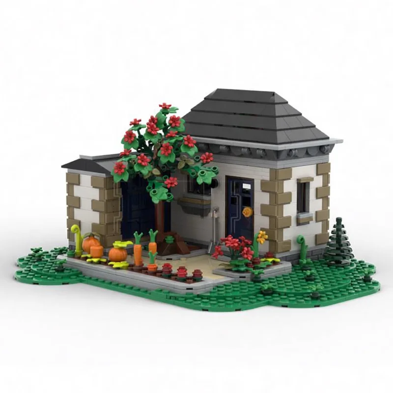 4333 Piezas de Construcción Modular, Casa Familiar Vintage MOC, Bloques de Construcción Modulares Personalizables, Diseño Creativo, Juguete de Ensamblaje DIY para Niños, Regalo