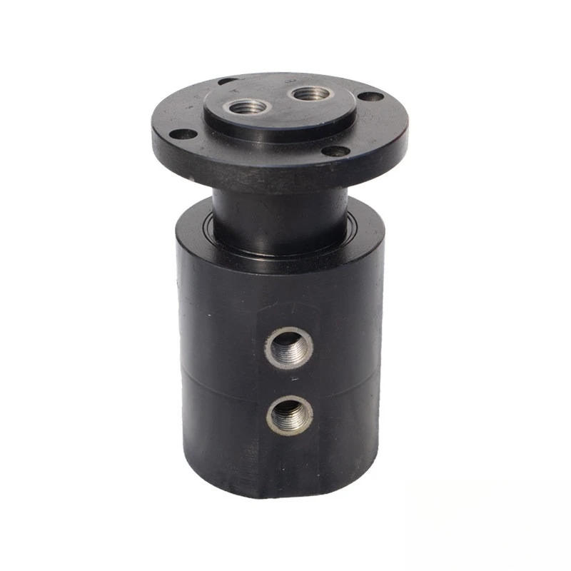 2 Way Pneumatic Hydraulic Rotary Joint 360 Degree Central Rotary Union Dual Channel Swivel Connector For Hydraulic Oil Pipeline
