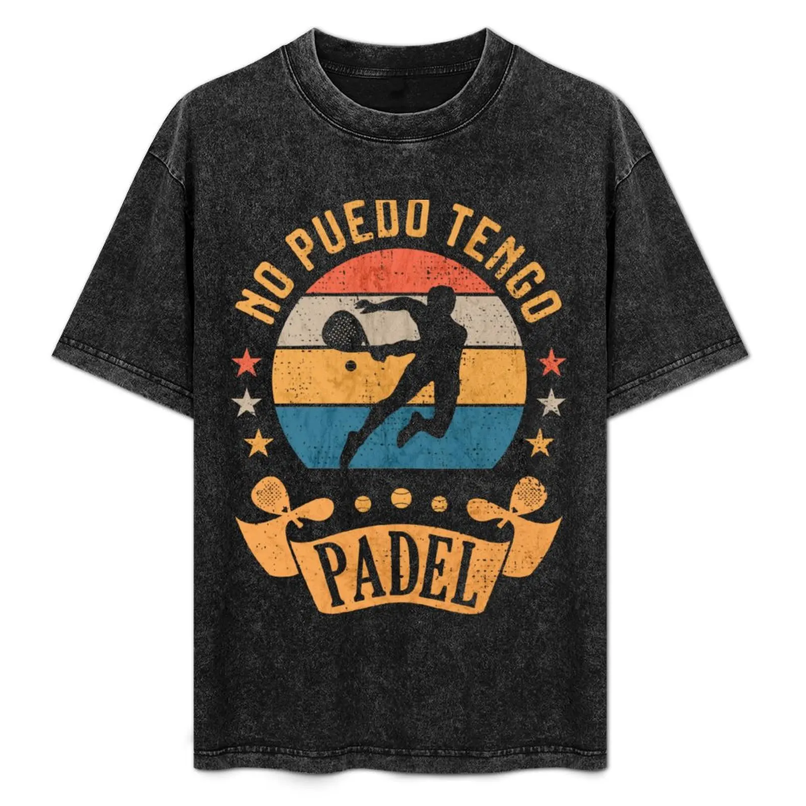 No Puedo Tengo Padel Funny Padel Tennis Player Gift Padelista T-Shirt shirts graphic tees street wear clothing for men