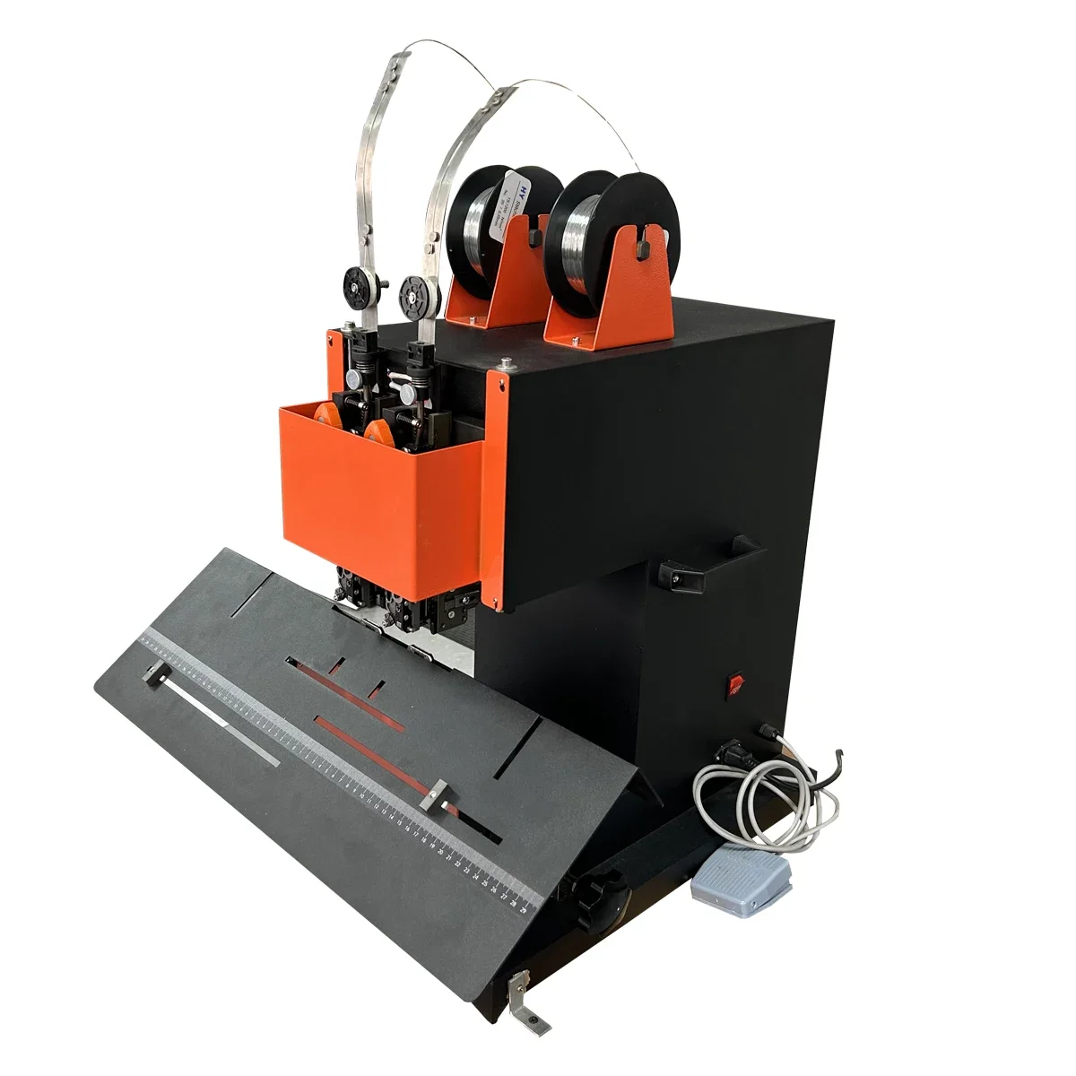 QK-W02 Double Head Saddle Stitch Binding Machine
