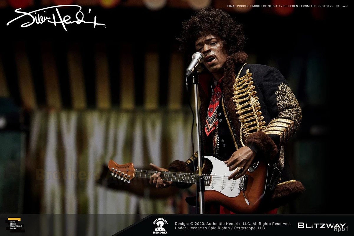 

Original BLITZWAY BW-UMS 11201 1/6 Rock Singer Jimi Hendrix Full Set 12Inch Action Models Art Collections Gifts 31CM In Stock