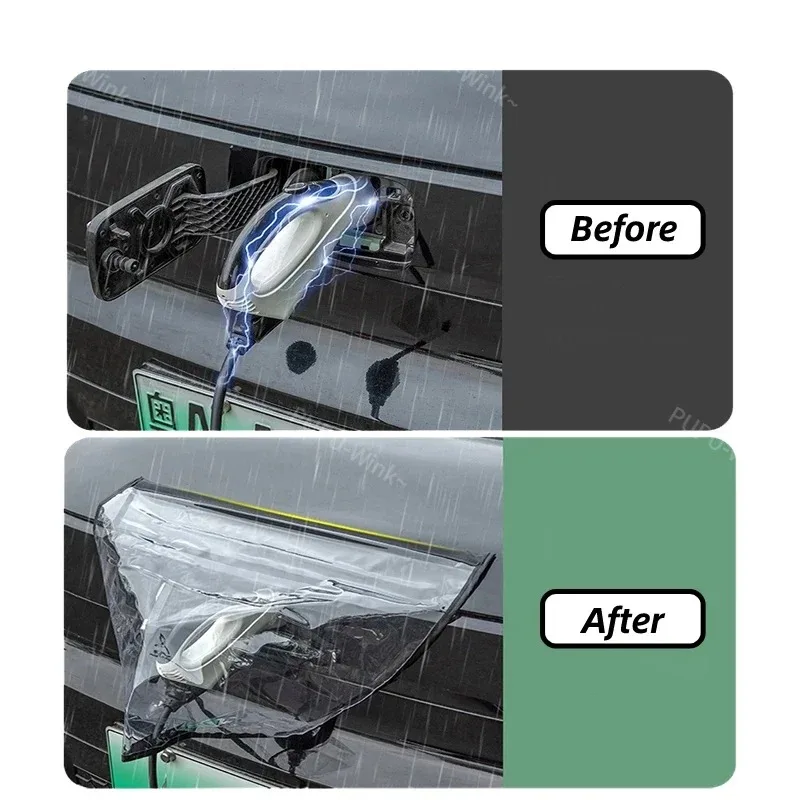 Für Leapmotor Serie Elektrofahrzeug-Ladeanschlussabdeckung Outdoor Regenschutzabdeckungen für Leap Motor T03 S01 C11 C01 Reev – Detail 6