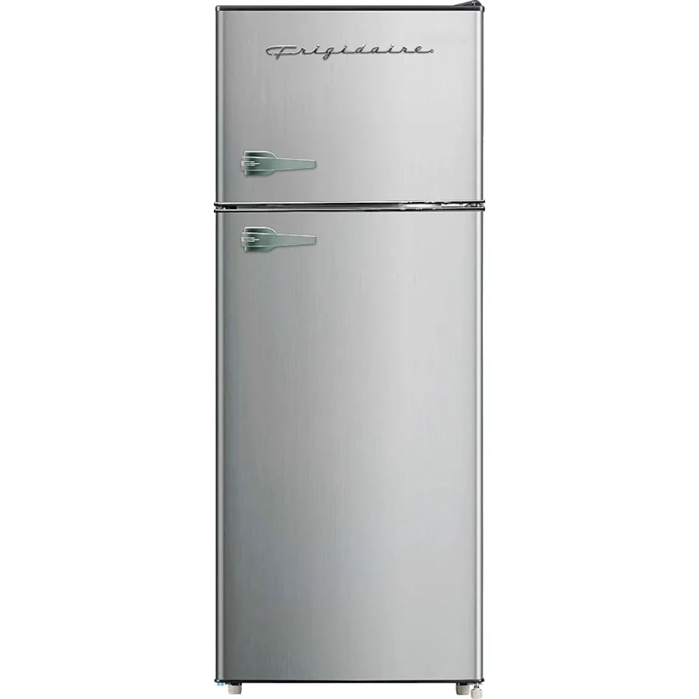 

EFR751, 2 Door Apartment Size Refrigerator with Freezer, 7.5 cu ft, Platinum Series, Stainless Steel