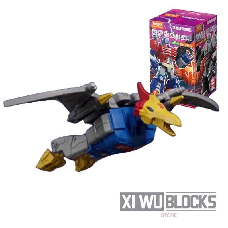 BLOKEES Transformers Assembly Bouwsteen GALAXY VERSIE 6 Beweegbare Model Ornamenten Megatron Pax Verjaardagscadeau