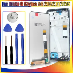 New for Motorola Moto G Stylus 5G 2022 LCD Display XT2215-1 Touch Screen Digitizer Assembly For Moto G Stylus 5G 2022 XT2215-4