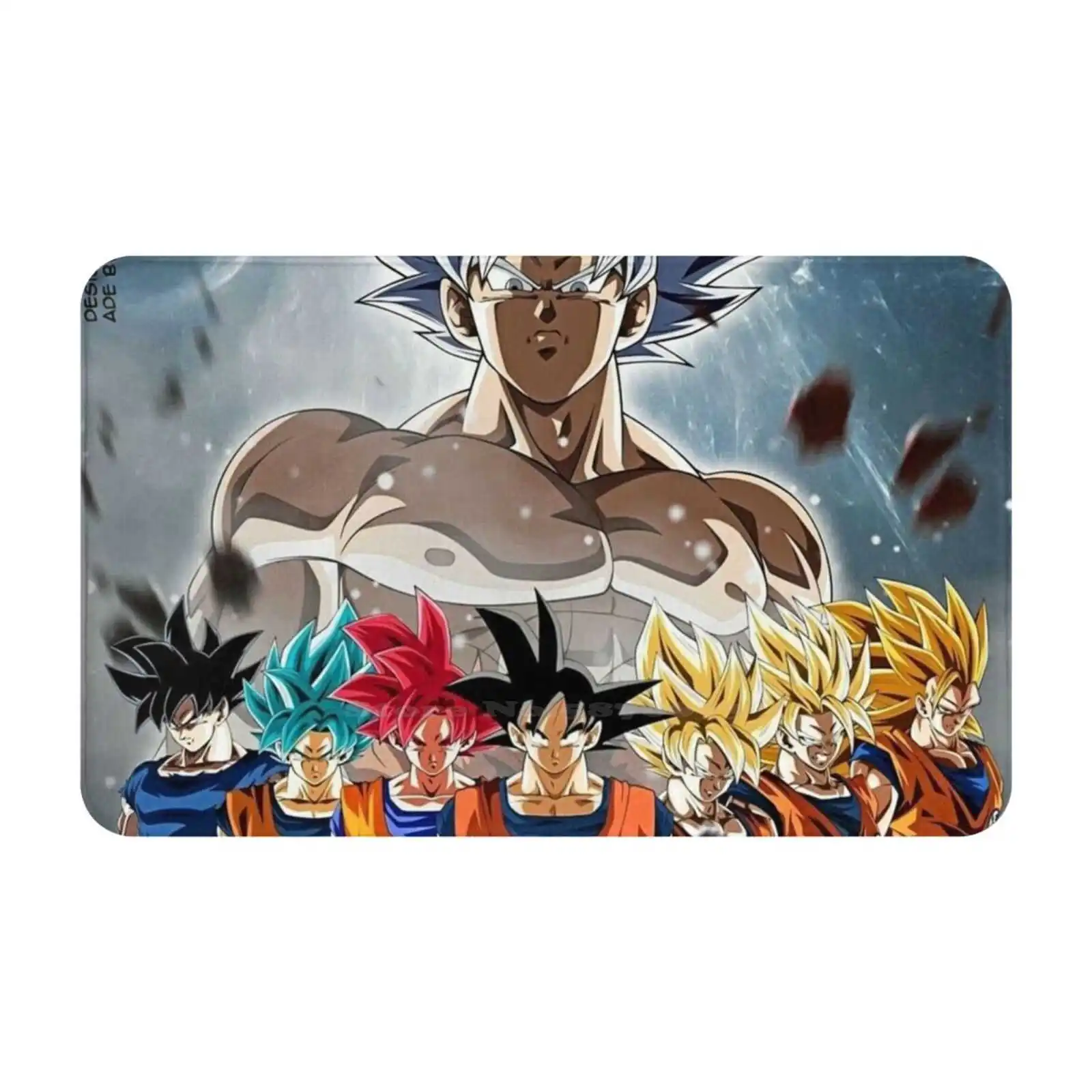 3D Household Goods Mat Rug Carpet Foot Pad Soguku Z Kai Z Games Z Episodes Z Uper Z Characters Z Season 1 Z Movie Z Devolution