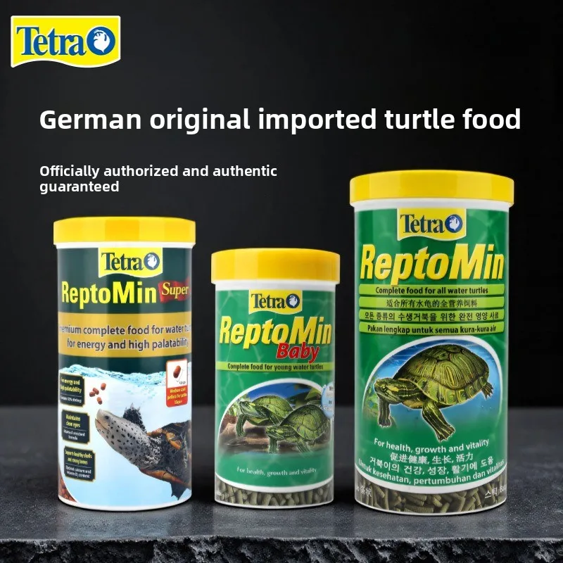 

Tetra All-Stage Turtle Food for Aquatic & Semi-Aquatic Species - Pellets for Red-Eared Slider, Box Turtle, Snapping Turtle
