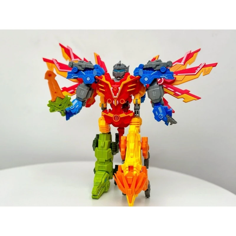 Robot de deformación 5 en 1, juguetes de modelo de plástico DIY, interacción de juegos para niños, juguetes para niños, regalos de Navidad, regalos de cumpleaños para invitados 6-12 +