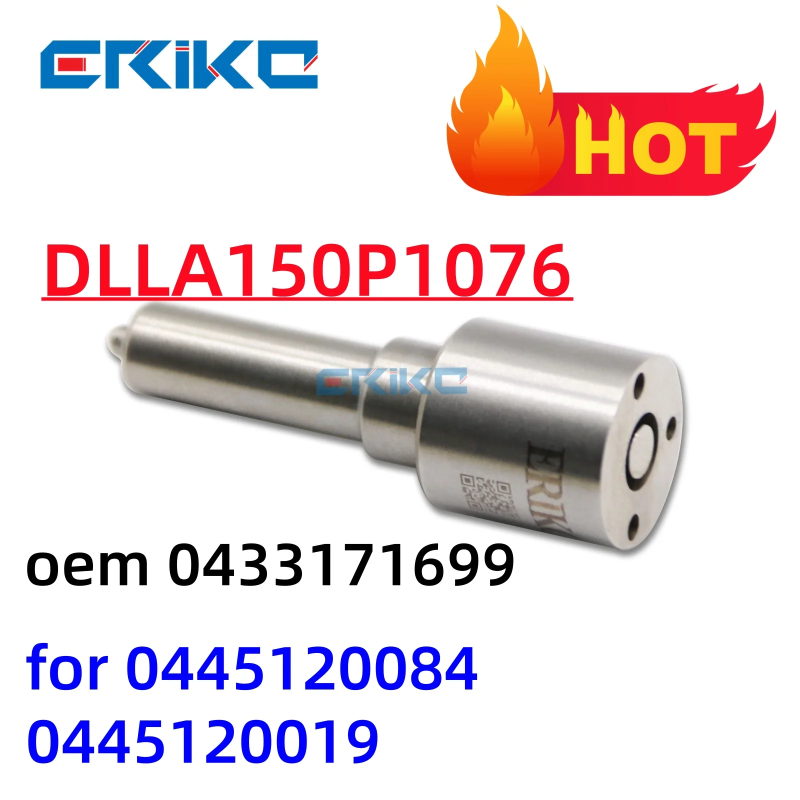 

Black Coated Needle Nozzle DLLA150P1076 (0 433 171 699) Auto Nozzle Part DLLA 150 P 1076 (0433171699) for 0445120084 0445120019