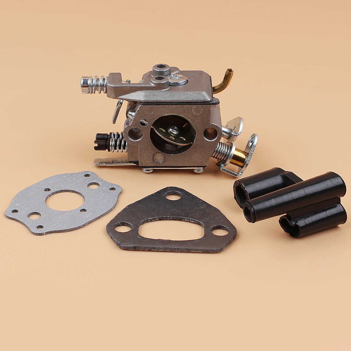 طقم محوّل كاتم للصوت من Carburetor Fit HUSQVARNA 137 142 136 141 36 41 Walbro Carb WT-834 قطع المنشار