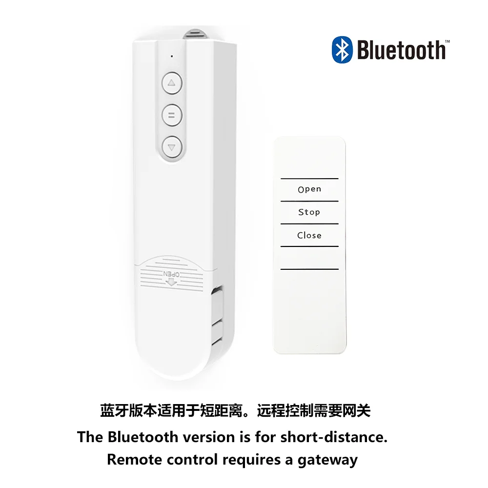 WiFi/Zigbee/Bluetooth Smart Rolgordijn Driver, Zonnepaneel, Blinds Motor Power By Batterij, voor Alexa Google Home, Gemakkelijk te installeren