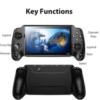 new 7.0 Inch HD Screen Music Player POWKIDDY X20 original Portable Retro Handheld Video Game Console Bulit-in 3000 Game