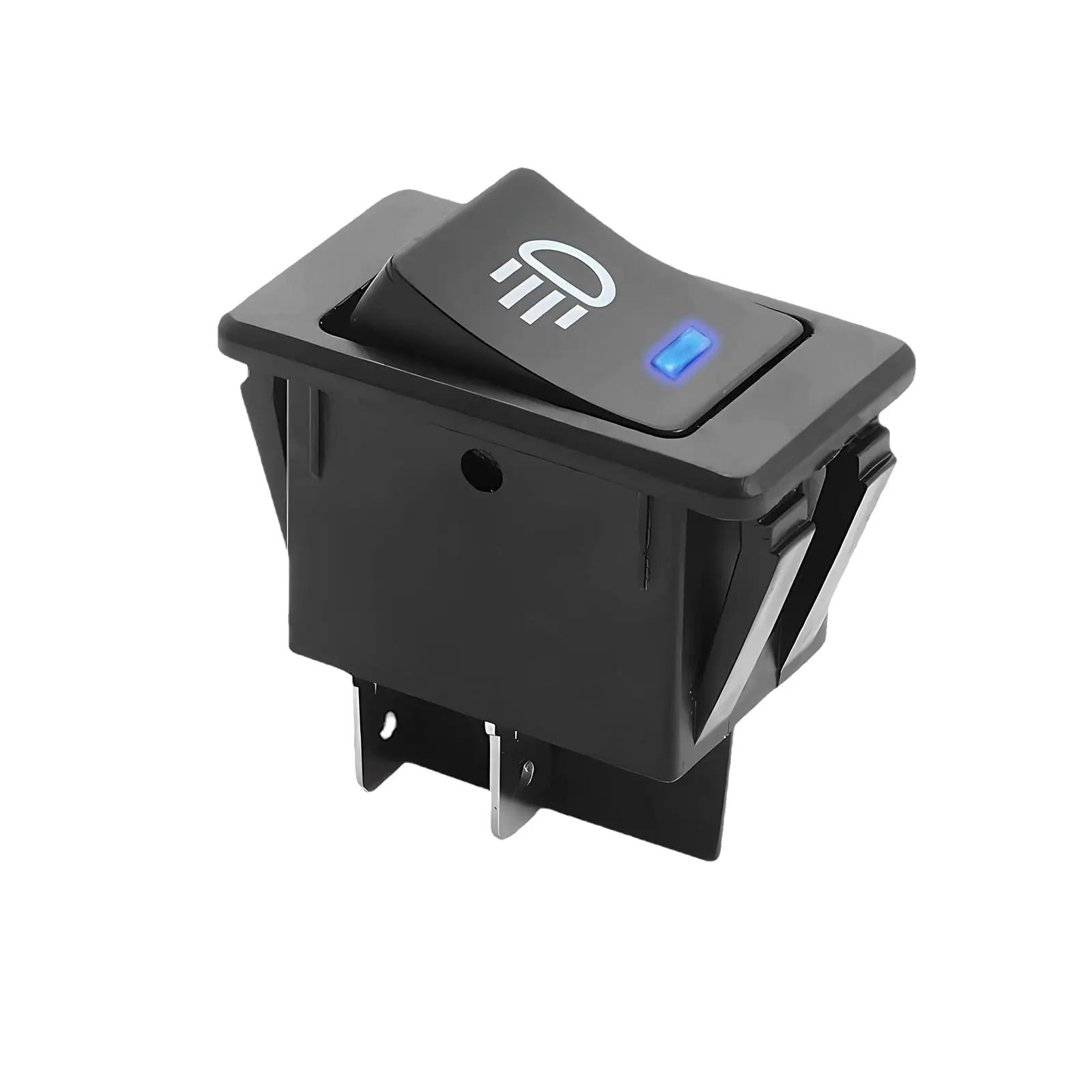 1 PCS,Car Fog Lights,Rocker Switch,ON-OFF,4Pin,2 Position,Electrical Equipment With Lighting Power,35A Lndicator Light 12V DC