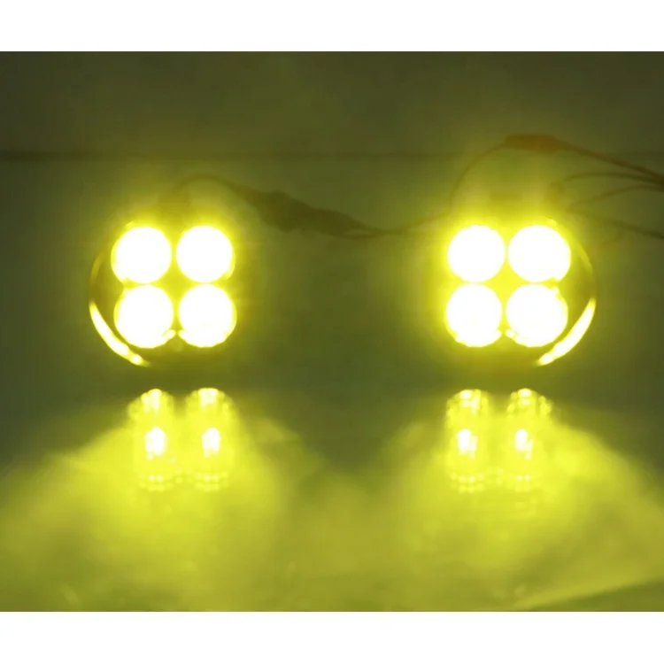 Design LED Driving Light Kit Amber Fog Light For Toyota Tacoma Tundra 4runner