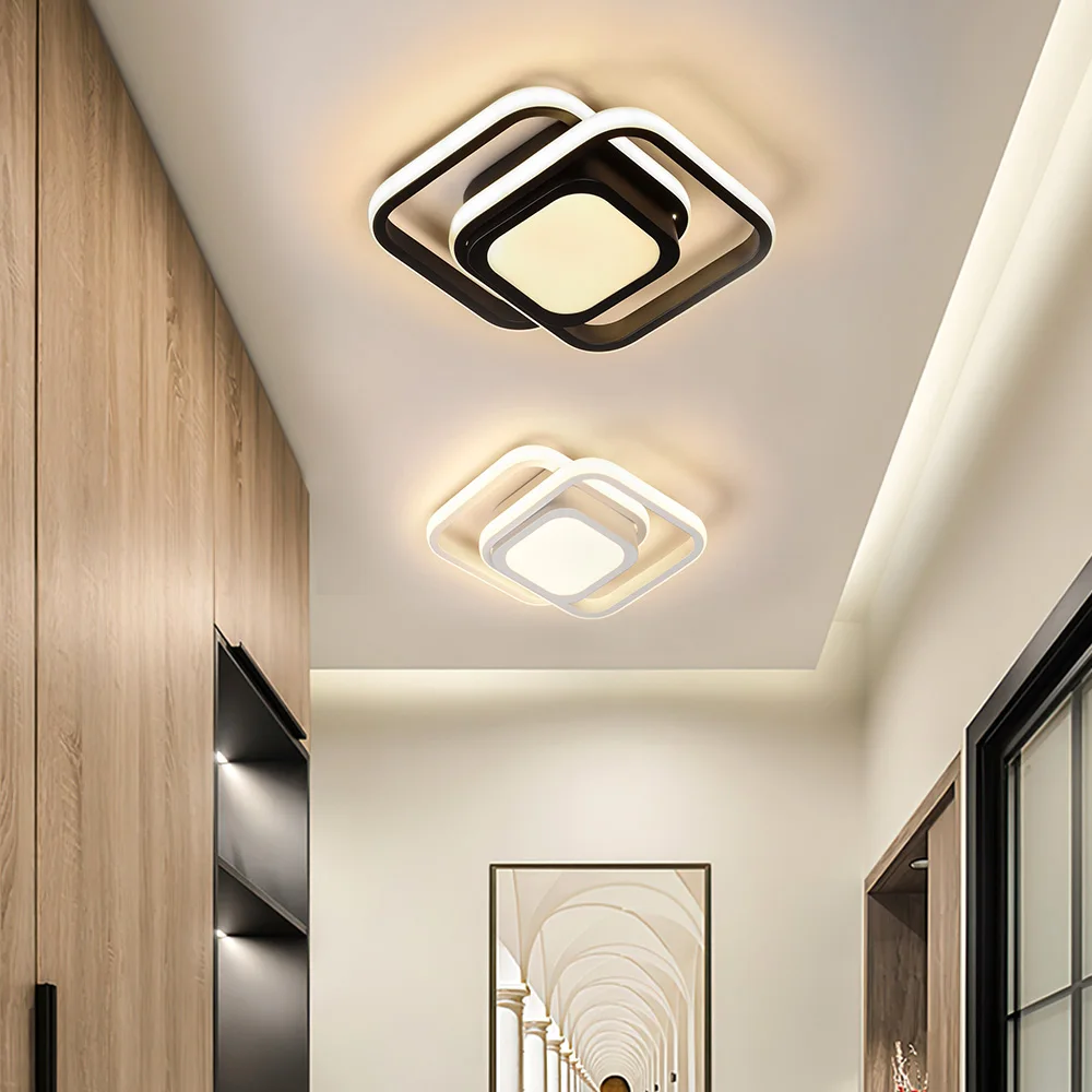 

LED Strip Aisle Ceiling Lights Modern Minimalist Living Room Lamp Indoor Lighting Fixtures Balcony Entrance Staircase Home Decor