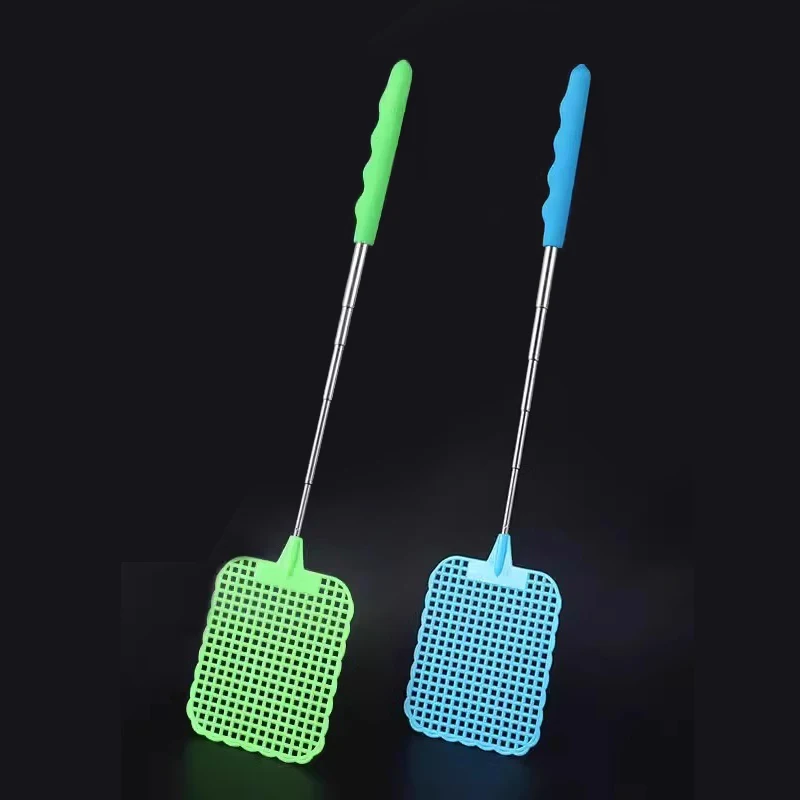Multifunctional Mini Home Retractable Fly Swatter Non-slip Handle Summer Mosquito Swatter Extendable Fly Swatter Insect Swat