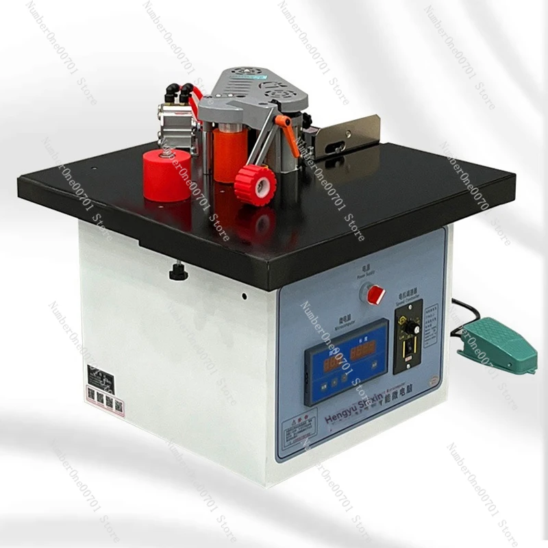 

Портативный 220 В двухсторонний клеевой деревообрабатывающий кромкооблицовочный станок для деревянных панелей