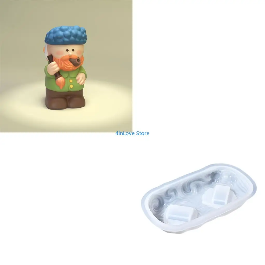 T4MD Heat Resistant Artistic Mold with Stabilized Base and Delicate Design