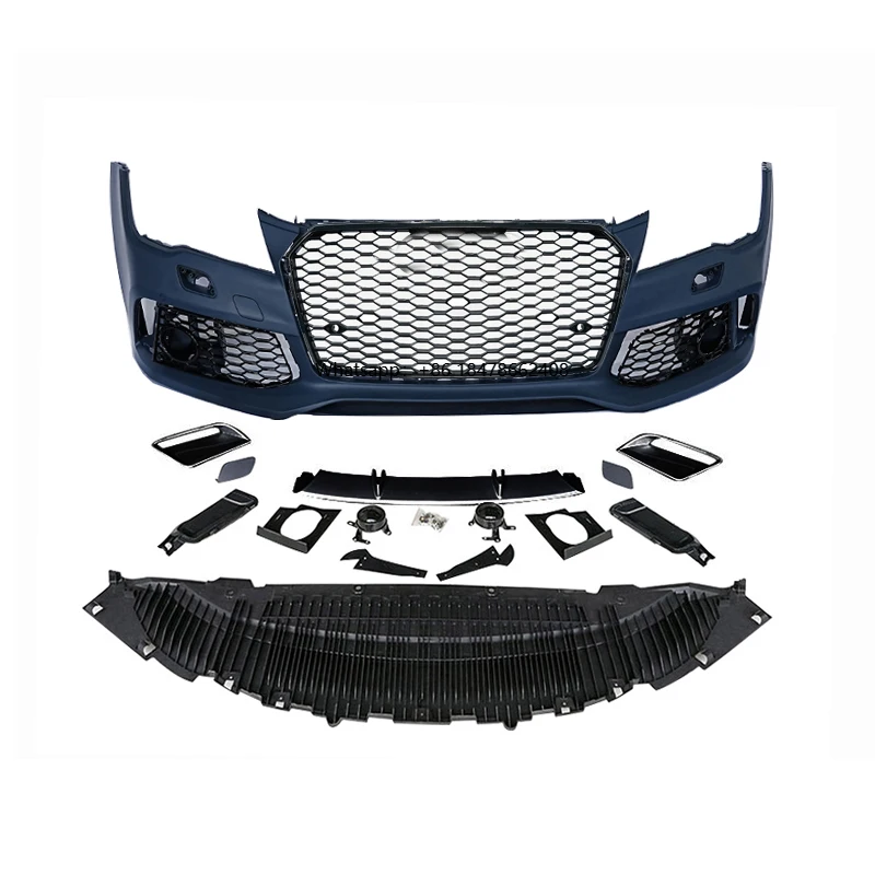 

Car A7 S7 C7 Upgrade RS7 C7.5 Style Front Bumper Body Kits with Grille for A7 S7 C7 2009 2010 2011 2012 2013 2014 2015