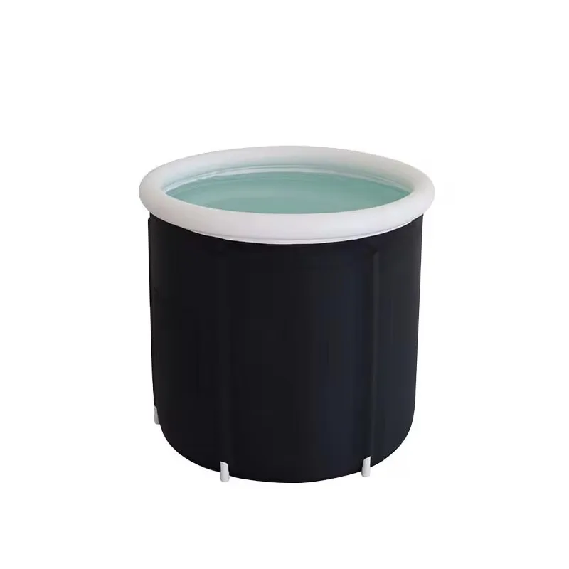 

Portable bathtub for children and adults,Foldable bathtub,adult bathroom ice bath, thick inflatable bath bucket,