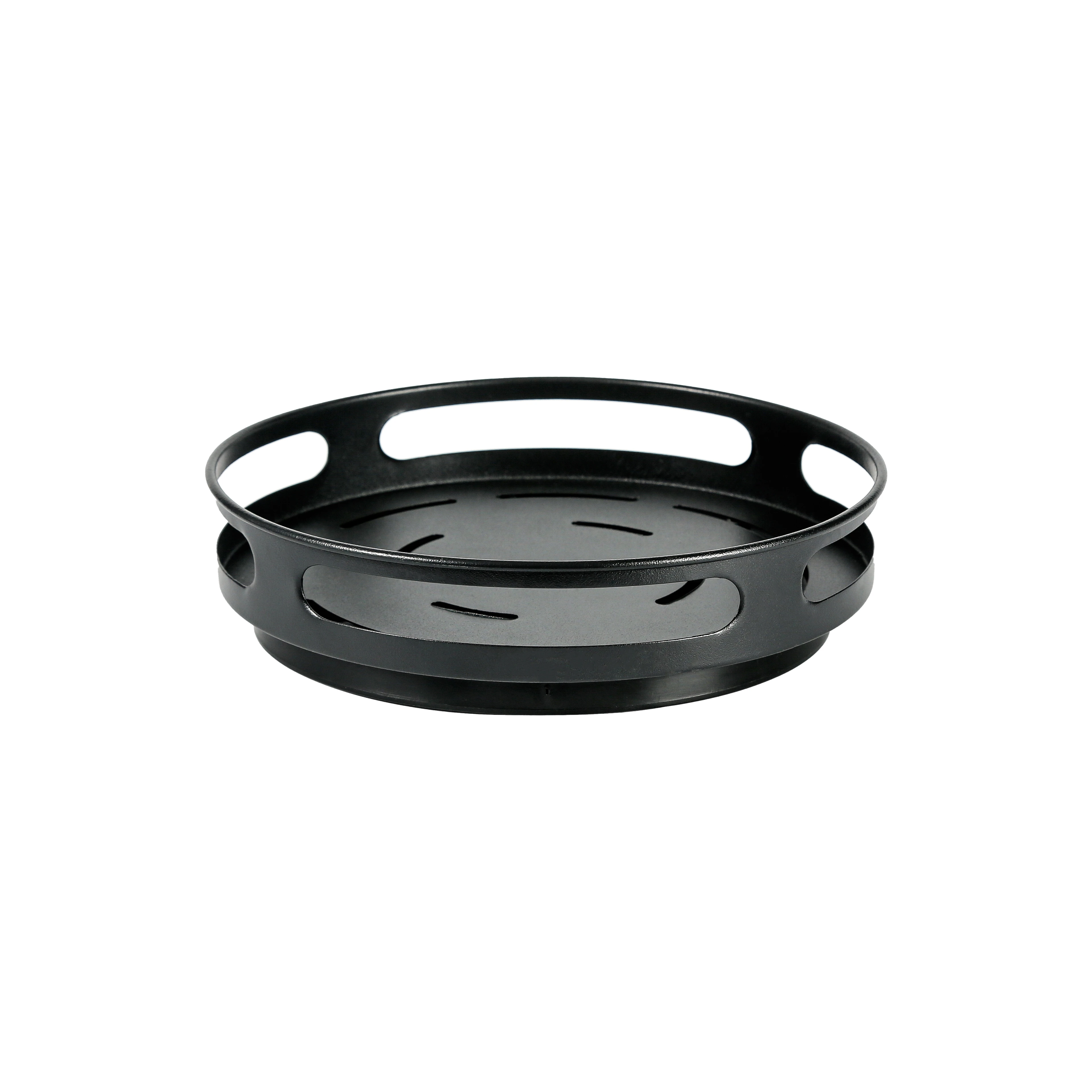 #￥Organizer Metal Steel, Turntable Height Adjustable,  Rotating Spice Racks for Pantry Cabinet Cupboard Table, Black