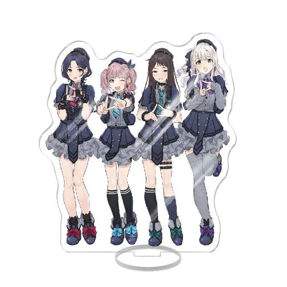 GIRLS BAND CRY Action Toy Figures NINA ISERI Stand Collection Ornament Accesorios MOMOKA KAWARAGI Acrylic Furnishing Articles