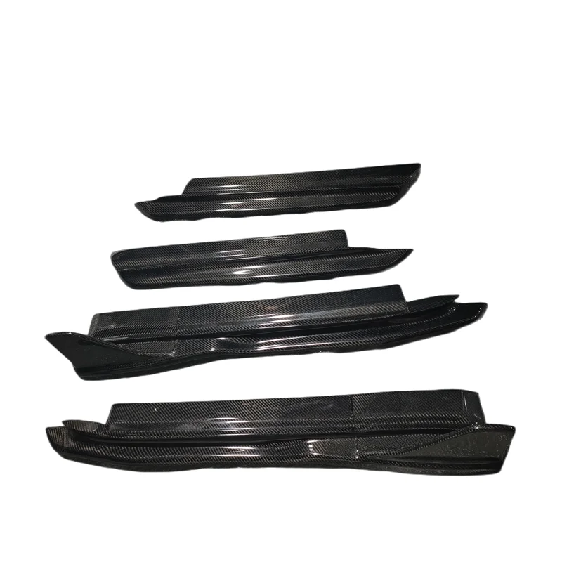 

High Quality Carbon Fiber AR Style Side Skirts for the 2017-2018 Cayman Boxster 718 Body Kit