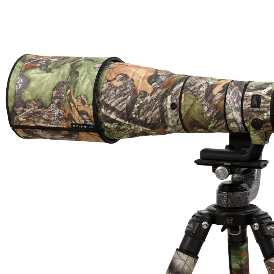 ROLANPRO Lens Camouflage Coat Rain Cover For Nikon AF-S 300mm f/2.8 G ED VR I/II Lens Protective Case For Nikon SLR camera image 3