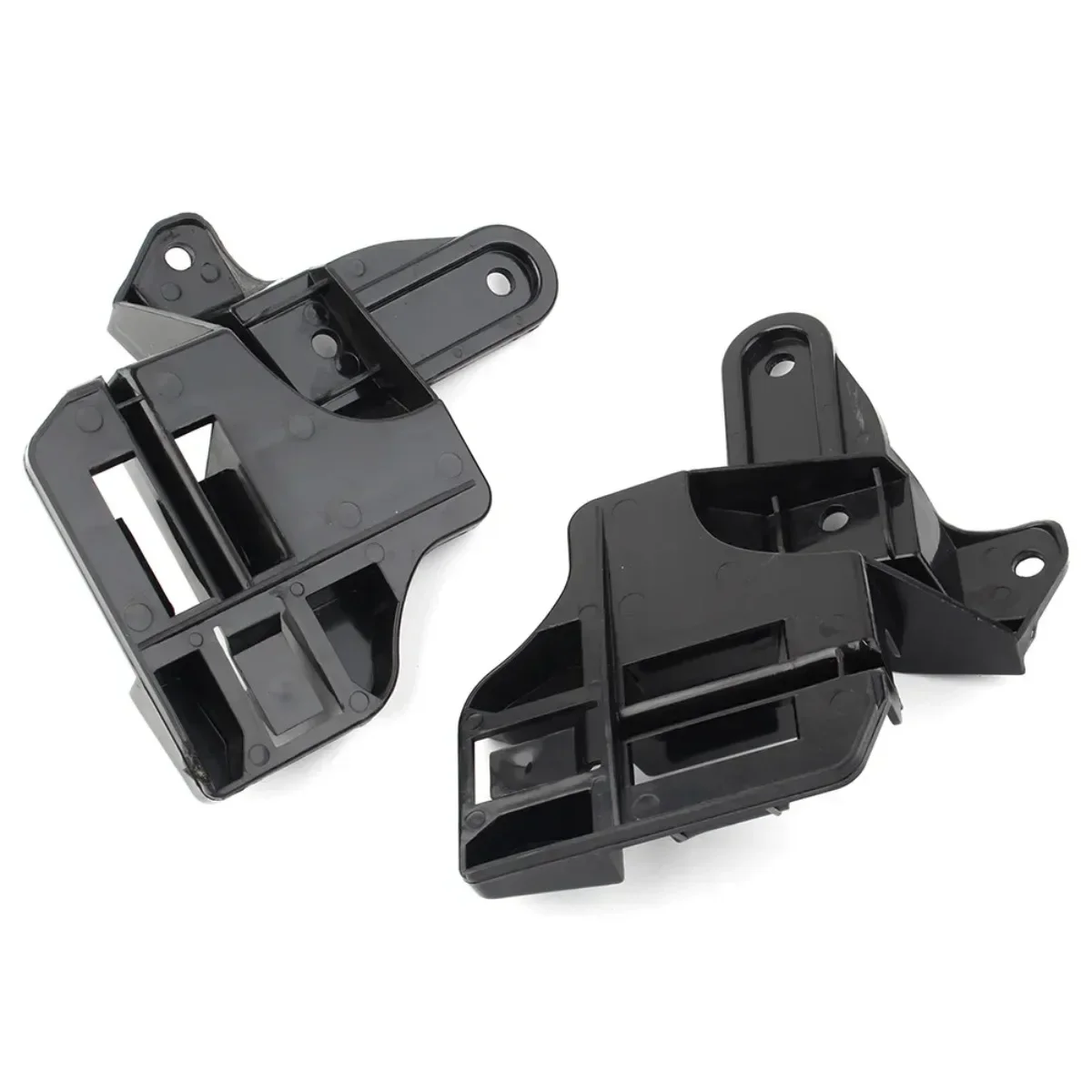 

DPL500070 DPL500060 Left & Right 1 Pair Black ABS Car Front Bumper Fender Bracket Mouting For Land Rover Range Rover 2006-2009