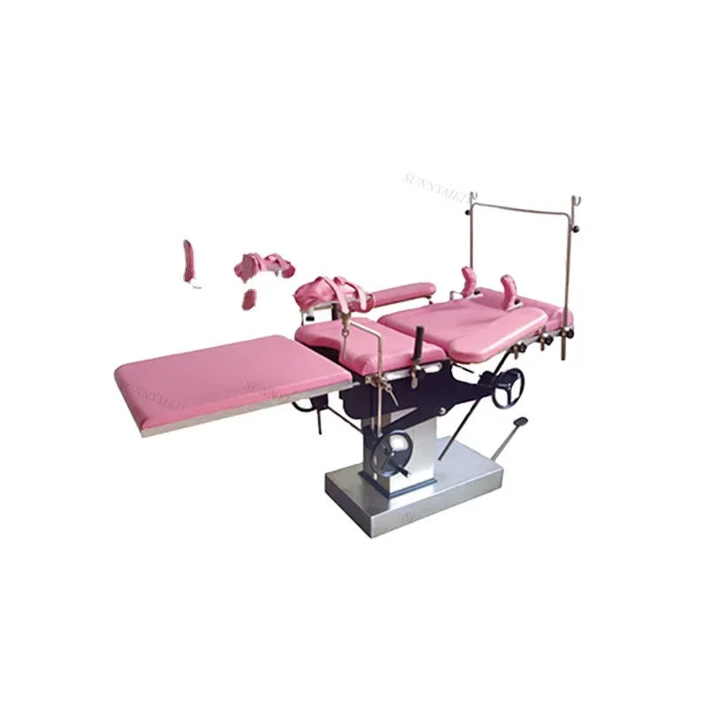 SY-I011 Medical Electric Gynecology Bed Delivery Table Electric Obstetrics Gynecological Delivery Table Operating Bed