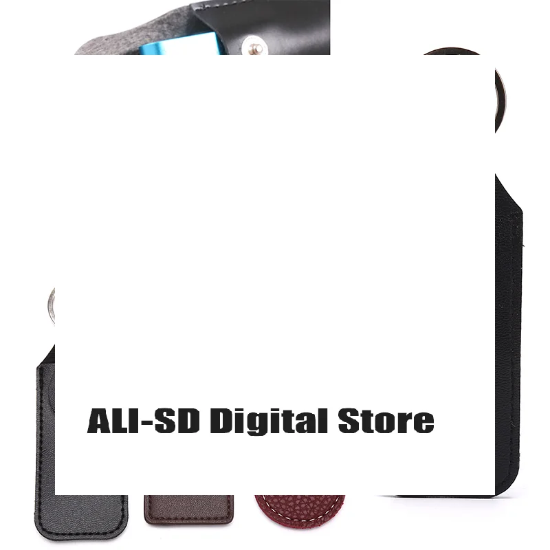 USB Case Protective Bag Portable Pocket Leather Key Ring for Usb Flash Drive