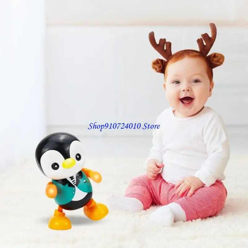 77HD طيور البطريق التعليمية/Bear Robot Musical Tuy Up for Kids Learning