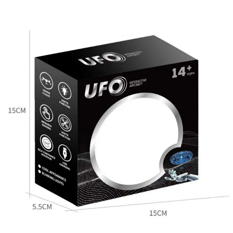 UFO Induction Aircraft Intelligent Suspension Gesture Spinning Ball New and Unique Toy Origin Factory