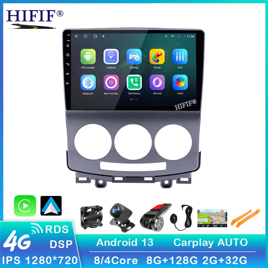 

For Mazda 5 Mazda5 2005 - 2010 Car Radio Multimedia Video Player Navigation GPS No 2 din 2din DVD Android 13