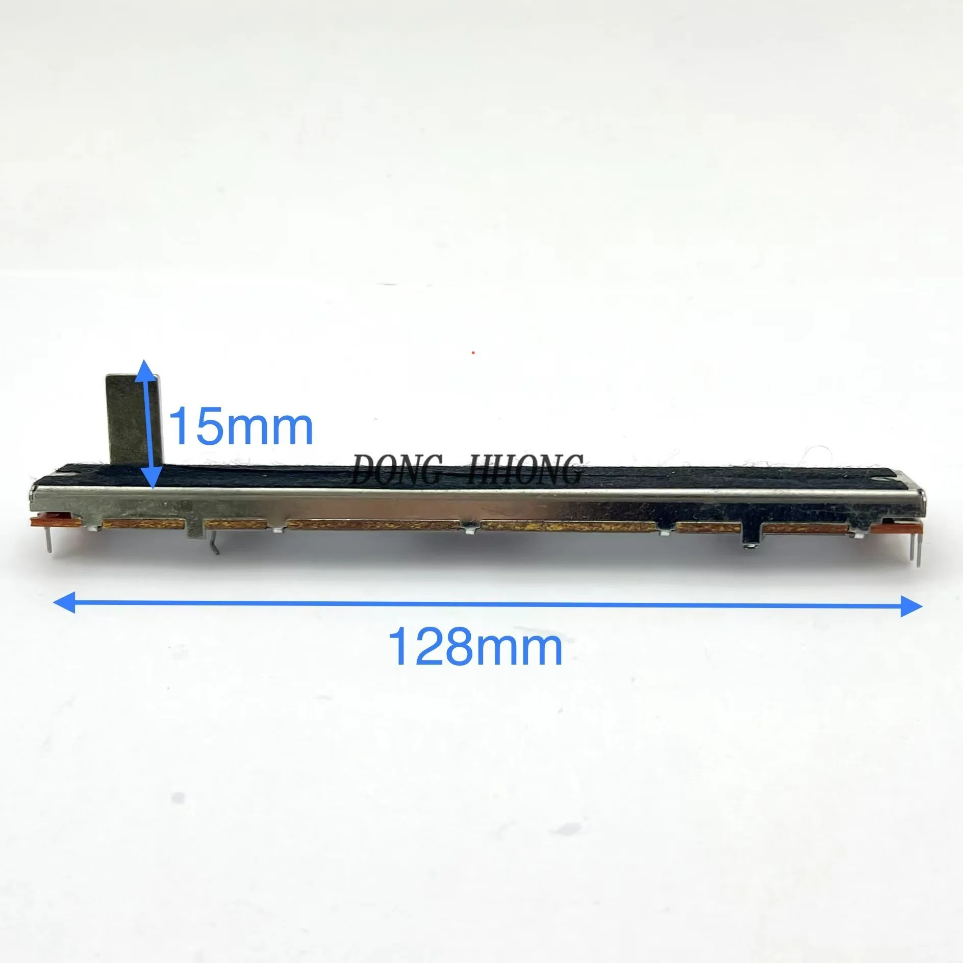 1 pcs. high-quality 128mm sliding resistor mixer special mono B10K shaft length 15MM