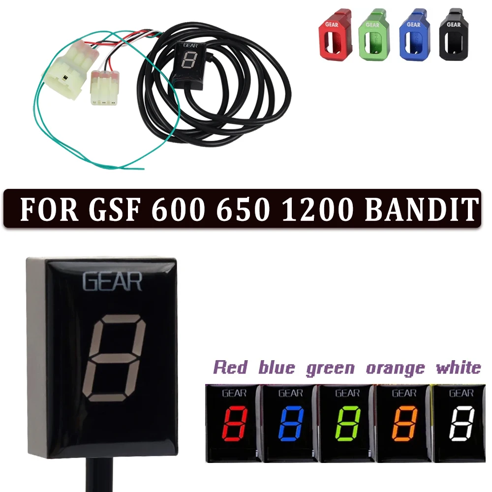 Motorcycle Gear Indicator For Suzuki GSX-R750 GSX-R600 GSF 600 650 1200 Bandit GSF600 GSF650 GSF1200 GSX1300R Gear Display Meter