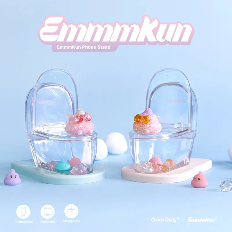 EmmmKun Toilet Stand Series 3 Blind Box Mystery Box Mini Figurine Cute Toy Collection Anime Figures Desk Ornament Surprise Gift