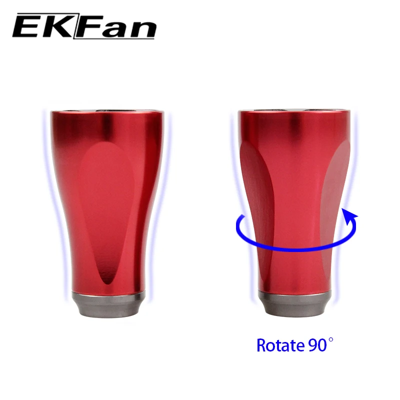 EKFan 2 Stück Aluminiumlegierung Spinn- und Baitcasting-Angelrollen-Griffknöpfe für SHI/DAI 7*4*2,5mm Lager, DIY-Teile für Köderrollen – Detail 10