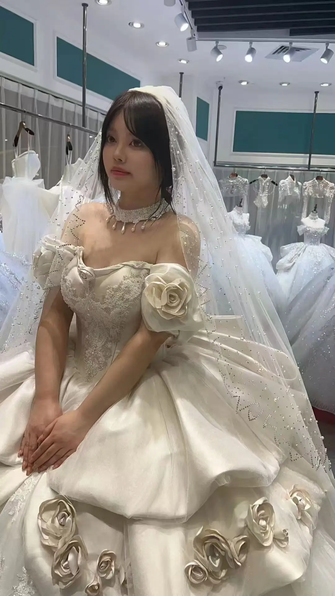 Gold dress gown-AliExpress