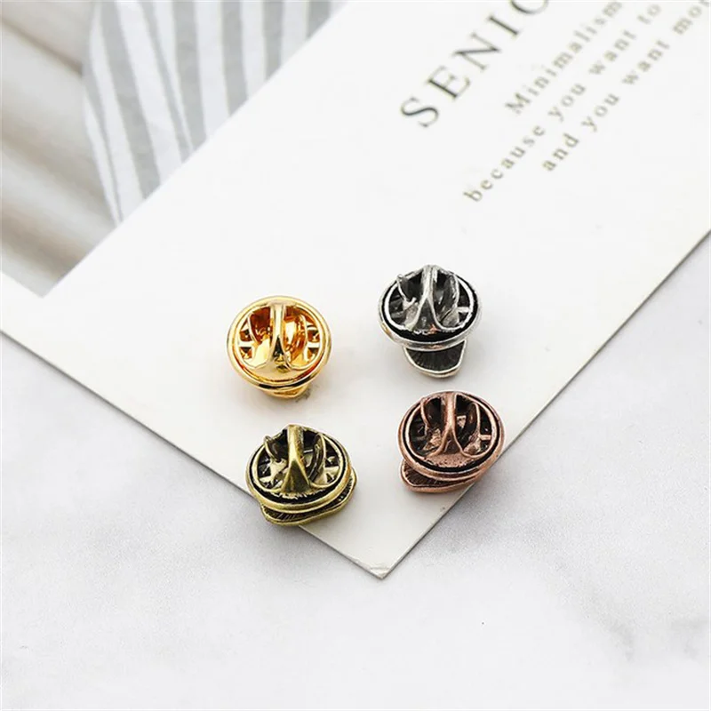 4 Color Metal Coffee Bean Brooches Vintage Coffee Bea Pins Backpack Lapel Pin Badge Punk Coffee Aficionados Jewelry Barista Gift