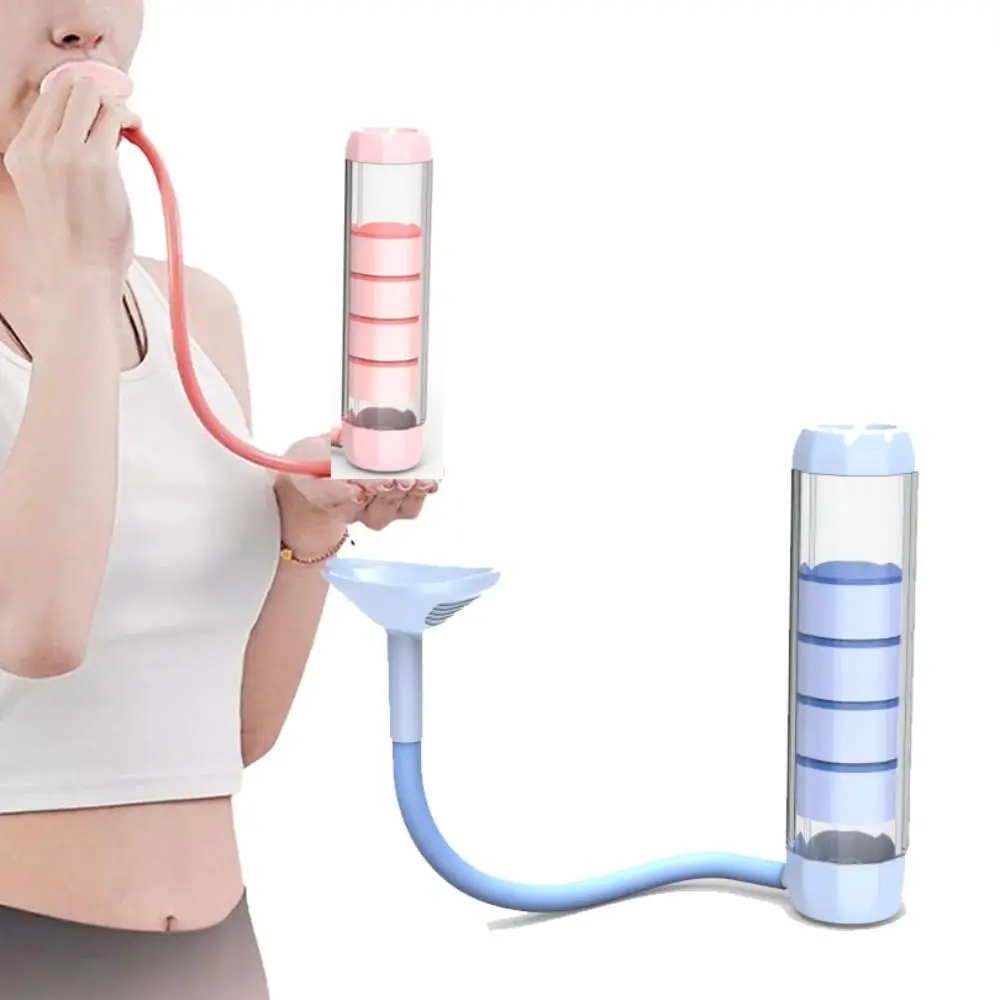 Muscle Trainer Breathing Exercise Device Lung Respirator Stronger Lungs Abdominal Muscle Trainer Health 1 Set
