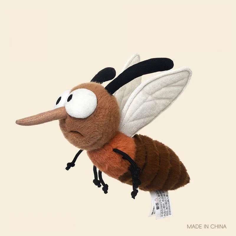 

Funny Weird Mosquito Plush Toy Cute Insect Stuffed Animal Soft Fluffy Plushie Doll for Kids Adults Home Decor and Gift squishy